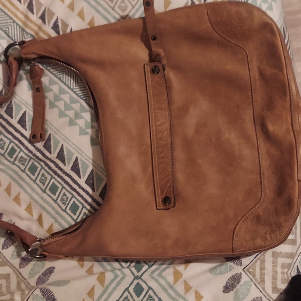 Frye Melissa Hobo Zip Shoulder Bag